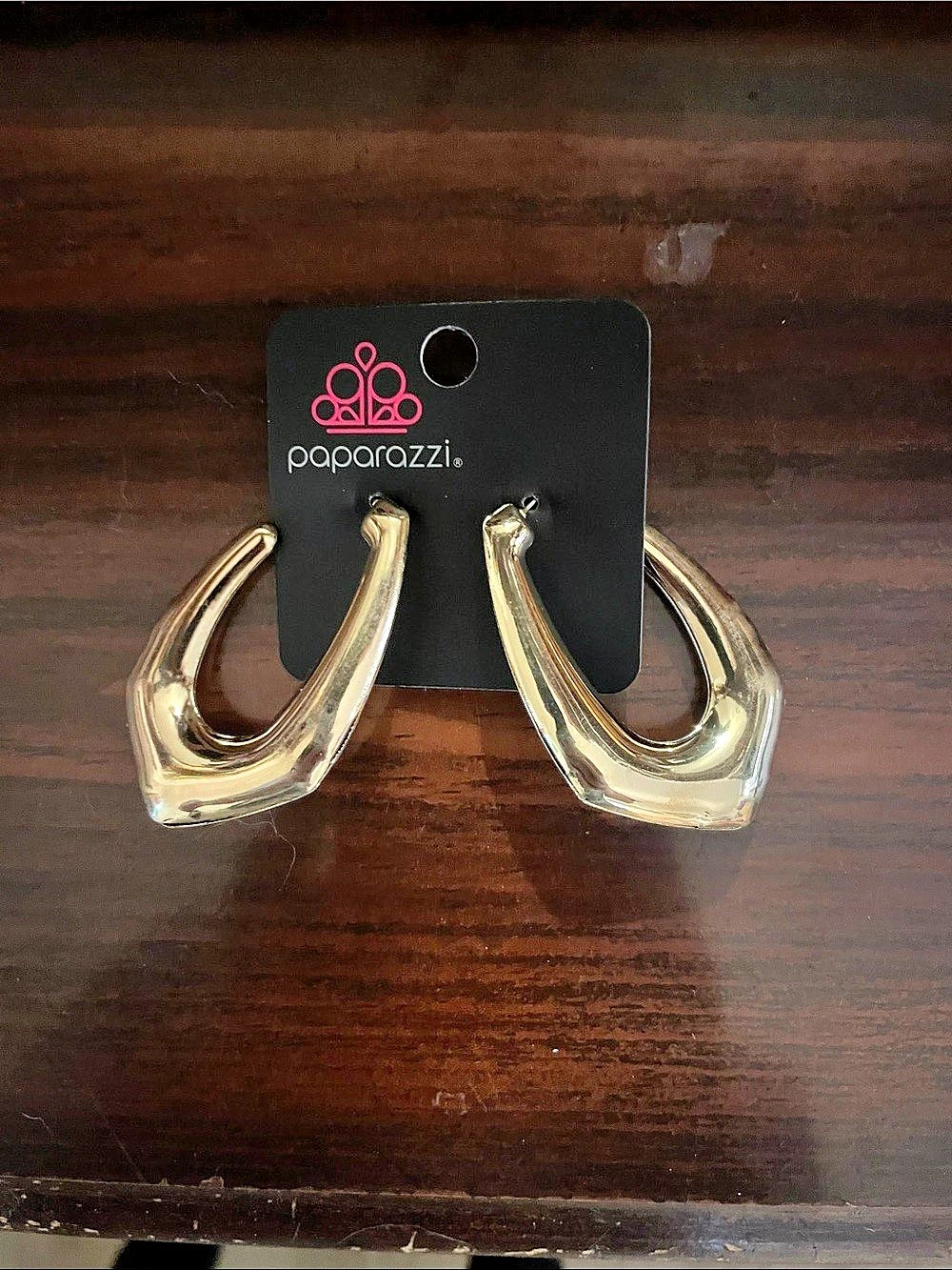 Paparazzi Statement Gold Hoop Earrings